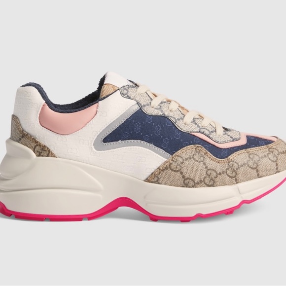 WOMEN'S GG RHYTON SNEAKER - Picture 2 of 4